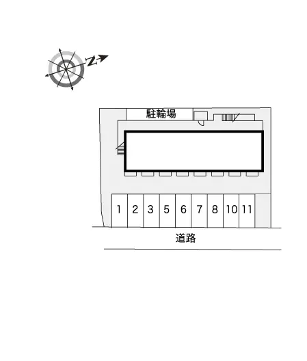 ★手数料０円★奈良市法華寺町　月極駐車場（LP）